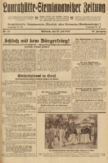 Laurahütte-Siemianowitzer Zeitung : enzige älteste und gelesenste Zeitung von Laurahütte-Siemianowitz mit wöchentlicher Unterhaitungsbeilage. 1932, nr 111