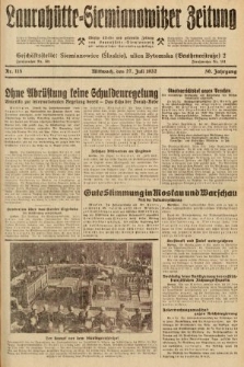 Laurahütte-Siemianowitzer Zeitung : enzige älteste und gelesenste Zeitung von Laurahütte-Siemianowitz mit wöchentlicher Unterhaitungsbeilage. 1932, nr 115