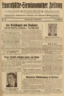 Laurahütte-Siemianowitzer Zeitung : enzige älteste und gelesenste Zeitung von Laurahütte-Siemianowitz mit wöchentlicher Unterhaitungsbeilage. 1932, nr 116