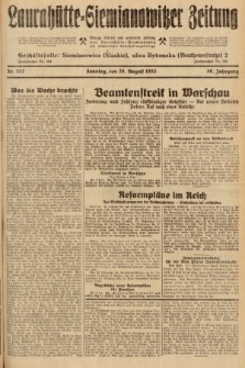 Laurahütte-Siemianowitzer Zeitung : enzige älteste und gelesenste Zeitung von Laurahütte-Siemianowitz mit wöchentlicher Unterhaitungsbeilage. 1932, nr 132