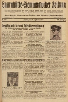 Laurahütte-Siemianowitzer Zeitung : enzige älteste und gelesenste Zeitung von Laurahütte-Siemianowitz mit wöchentlicher Unterhaitungsbeilage. 1932, nr 135