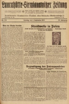 Laurahütte-Siemianowitzer Zeitung : enzige älteste und gelesenste Zeitung von Laurahütte-Siemianowitz mit wöchentlicher Unterhaitungsbeilage. 1932, nr 136