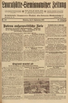 Laurahütte-Siemianowitzer Zeitung : enzige älteste und gelesenste Zeitung von Laurahütte-Siemianowitz mit wöchentlicher Unterhaitungsbeilage. 1932, nr 137