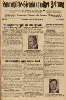 Laurahütte-Siemianowitzer Zeitung : enzige älteste und gelesenste Zeitung von Laurahütte-Siemianowitz mit wöchentlicher Unterhaitungsbeilage. 1932, nr 138