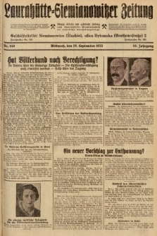 Laurahütte-Siemianowitzer Zeitung : enzige älteste und gelesenste Zeitung von Laurahütte-Siemianowitz mit wöchentlicher Unterhaitungsbeilage. 1932, nr 150
