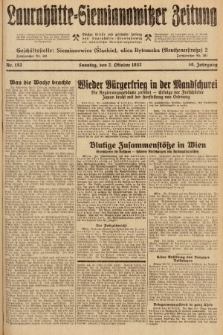 Laurahütte-Siemianowitzer Zeitung : enzige älteste und gelesenste Zeitung von Laurahütte-Siemianowitz mit wöchentlicher Unterhaitungsbeilage. 1932, nr 152