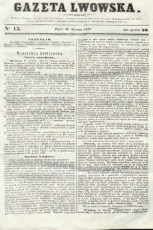 Gazeta Lwowska. 1851, nr 13