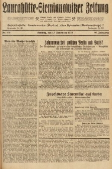 Laurahütte-Siemianowitzer Zeitung : enzige älteste und gelesenste Zeitung von Laurahütte-Siemianowitz mit wöchentlicher Unterhaitungsbeilage. 1932, nr 175