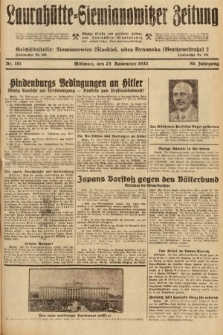 Laurahütte-Siemianowitzer Zeitung : enzige älteste und gelesenste Zeitung von Laurahütte-Siemianowitz mit wöchentlicher Unterhaitungsbeilage. 1932, nr 181
