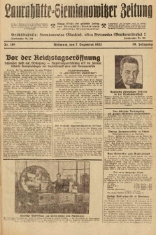 Laurahütte-Siemianowitzer Zeitung : enzige älteste und gelesenste Zeitung von Laurahütte-Siemianowitz mit wöchentlicher Unterhaitungsbeilage. 1932, nr 189