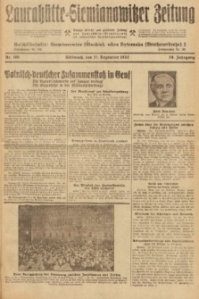 Laurahütte-Siemianowitzer Zeitung : enzige älteste und gelesenste Zeitung von Laurahütte-Siemianowitz mit wöchentlicher Unterhaitungsbeilage. 1932, nr 196