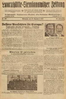 Laurahütte-Siemianowitzer Zeitung : enzige älteste und gelesenste Zeitung von Laurahütte-Siemianowitz mit wöchentlicher Unterhaitungsbeilage. 1932, nr 199