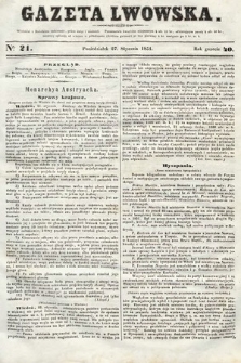 Gazeta Lwowska. 1851, nr 21