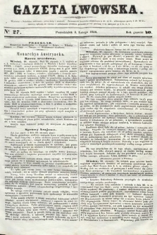 Gazeta Lwowska. 1851, nr 27