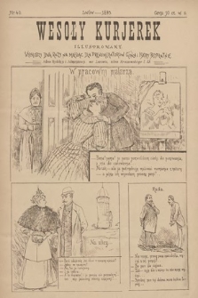 Wesoły Kurjerek : illustrowany. 1895, nr 40
