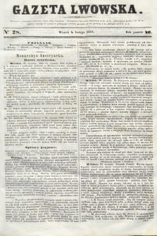 Gazeta Lwowska. 1851, nr 28