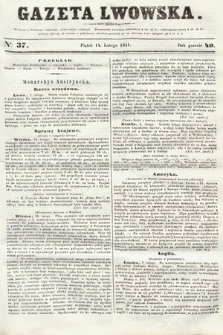 Gazeta Lwowska. 1851, nr 37