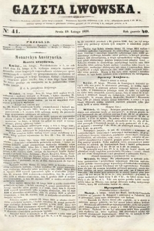 Gazeta Lwowska. 1851, nr 41