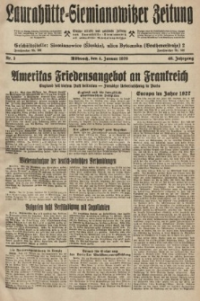Laurahütte-Siemianowitzer Zeitung : enzige älteste und gelesenste Zeitung von Laurahütte-Siemianowitz mit wöchentlicher Unterhaitungsbeilage. 1928, nr 3