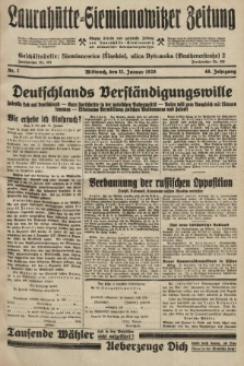 Laurahütte-Siemianowitzer Zeitung : enzige älteste und gelesenste Zeitung von Laurahütte-Siemianowitz mit wöchentlicher Unterhaitungsbeilage. 1928, nr 7