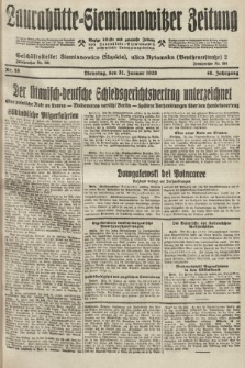 Laurahütte-Siemianowitzer Zeitung : enzige älteste und gelesenste Zeitung von Laurahütte-Siemianowitz mit wöchentlicher Unterhaitungsbeilage. 1928, nr 18