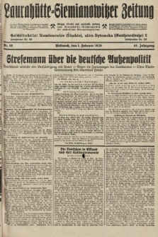 Laurahütte-Siemianowitzer Zeitung : enzige älteste und gelesenste Zeitung von Laurahütte-Siemianowitz mit wöchentlicher Unterhaitungsbeilage. 1928, nr 19