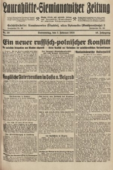 Laurahütte-Siemianowitzer Zeitung : enzige älteste und gelesenste Zeitung von Laurahütte-Siemianowitz mit wöchentlicher Unterhaitungsbeilage. 1928, nr 20