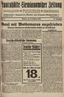 Laurahütte-Siemianowitzer Zeitung : enzige älteste und gelesenste Zeitung von Laurahütte-Siemianowitz mit wöchentlicher Unterhaitungsbeilage. 1928, nr 32