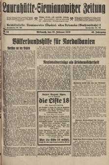 Laurahütte-Siemianowitzer Zeitung : enzige älteste und gelesenste Zeitung von Laurahütte-Siemianowitz mit wöchentlicher Unterhaitungsbeilage. 1928, nr 35