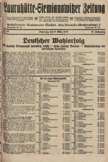 Laurahütte-Siemianowitzer Zeitung : enzige älteste und gelesenste Zeitung von Laurahütte-Siemianowitz mit wöchentlicher Unterhaitungsbeilage. 1928, nr 38