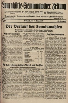 Laurahütte-Siemianowitzer Zeitung : enzige älteste und gelesenste Zeitung von Laurahütte-Siemianowitz mit wöchentlicher Unterhaitungsbeilage. 1928, nr 43