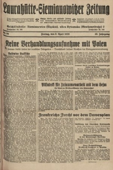 Laurahütte-Siemianowitzer Zeitung : enzige älteste und gelesenste Zeitung von Laurahütte-Siemianowitz mit wöchentlicher Unterhaitungsbeilage. 1928, nr 56
