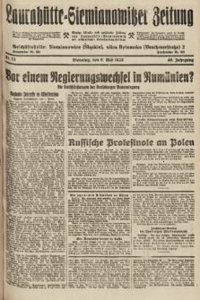 Laurahütte-Siemianowitzer Zeitung : enzige älteste und gelesenste Zeitung von Laurahütte-Siemianowitz mit wöchentlicher Unterhaitungsbeilage. 1928, nr 73