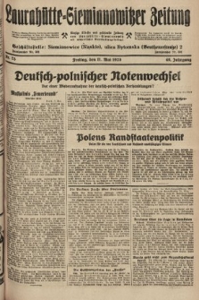 Laurahütte-Siemianowitzer Zeitung : enzige älteste und gelesenste Zeitung von Laurahütte-Siemianowitz mit wöchentlicher Unterhaitungsbeilage. 1928, nr 75