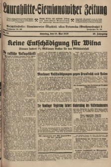 Laurahütte-Siemianowitzer Zeitung : enzige älteste und gelesenste Zeitung von Laurahütte-Siemianowitz mit wöchentlicher Unterhaitungsbeilage. 1928, nr 76