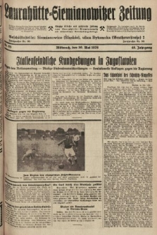 Laurahütte-Siemianowitzer Zeitung : enzige älteste und gelesenste Zeitung von Laurahütte-Siemianowitz mit wöchentlicher Unterhaitungsbeilage. 1928, nr 85