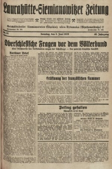 Laurahütte-Siemianowitzer Zeitung : enzige älteste und gelesenste Zeitung von Laurahütte-Siemianowitz mit wöchentlicher Unterhaitungsbeilage. 1928, nr 87