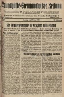 Laurahütte-Siemianowitzer Zeitung : enzige älteste und gelesenste Zeitung von Laurahütte-Siemianowitz mit wöchentlicher Unterhaitungsbeilage. 1928, nr 91