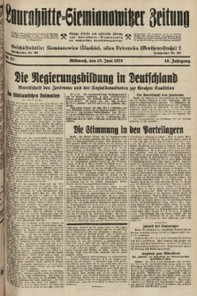 Laurahütte-Siemianowitzer Zeitung : enzige älteste und gelesenste Zeitung von Laurahütte-Siemianowitz mit wöchentlicher Unterhaitungsbeilage. 1928, nr 93