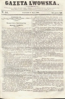 Gazeta Lwowska. 1851, nr 51