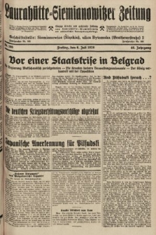 Laurahütte-Siemianowitzer Zeitung : enzige älteste und gelesenste Zeitung von Laurahütte-Siemianowitz mit wöchentlicher Unterhaitungsbeilage. 1928, nr 106