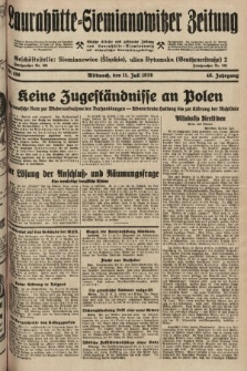 Laurahütte-Siemianowitzer Zeitung : enzige älteste und gelesenste Zeitung von Laurahütte-Siemianowitz mit wöchentlicher Unterhaitungsbeilage. 1928, nr 109