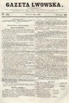 Gazeta Lwowska. 1851, nr 52