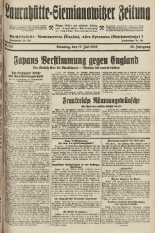 Laurahütte-Siemianowitzer Zeitung : enzige älteste und gelesenste Zeitung von Laurahütte-Siemianowitz mit wöchentlicher Unterhaitungsbeilage. 1928, nr 112