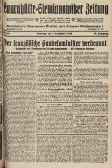 Laurahütte-Siemianowitzer Zeitung : enzige älteste und gelesenste Zeitung von Laurahütte-Siemianowitz mit wöchentlicher Unterhaitungsbeilage. 1928, nr 140