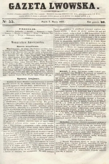Gazeta Lwowska. 1851, nr 55