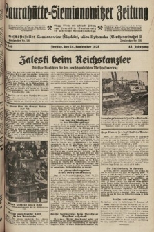 Laurahütte-Siemianowitzer Zeitung : enzige älteste und gelesenste Zeitung von Laurahütte-Siemianowitz mit wöchentlicher Unterhaitungsbeilage. 1928, nr 146