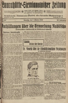 Laurahütte-Siemianowitzer Zeitung : enzige älteste und gelesenste Zeitung von Laurahütte-Siemianowitz mit wöchentlicher Unterhaitungsbeilage. 1928, nr 159