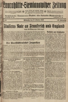 Laurahütte-Siemianowitzer Zeitung : enzige älteste und gelesenste Zeitung von Laurahütte-Siemianowitz mit wöchentlicher Unterhaitungsbeilage. 1928, nr 161