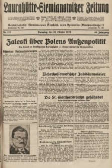 Laurahütte-Siemianowitzer Zeitung : enzige älteste und gelesenste Zeitung von Laurahütte-Siemianowitz mit wöchentlicher Unterhaitungsbeilage. 1928, nr 172